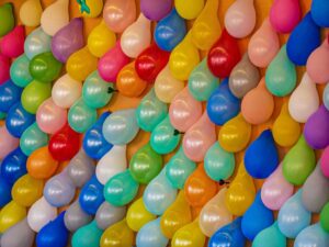 Hochzeitsspiele – Luftballon Dart